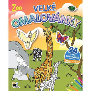 Veľké omaľovánky Zoo