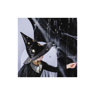 Čarodejnícky klobúk čierny