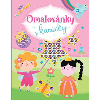 Omaľovánky s kamienkami Víly a princezné