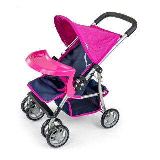 Detský športový kočík pre bábiky Kate Prestige Navy Milly Mally