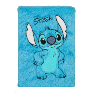 Plyšový zápisník A5 Stitch