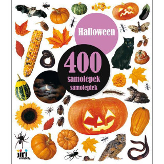 400 samolepiek Halloween