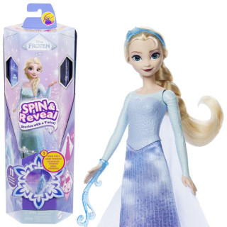 Frozen Spin and Reveal bábika Elsa