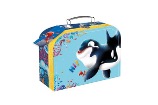 Kufrík/Kufor školský papierový Hi! 25x18x9 cm