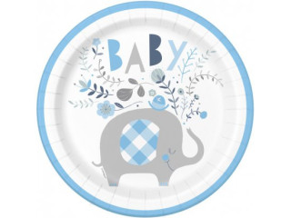 FSC Tanieriky papierové - Sloník s kvetinami