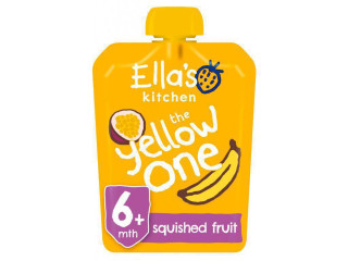 Ella's Kitchen BIO Yellow one ovocné pyré s banánom 90 g