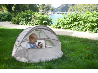 Plážový stan anti-UV Breezynest Clay Earth Beaba