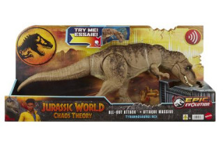 Jurský Svet Zbesilý útok t-rexe so zvukmi