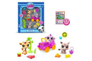 Littlest Pet Shop 3 figúrky Safari
