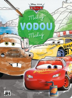Maľovanky maľuj vodou - Autá