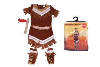 Set karneval - indiánka Veľ. M 110-120 cm