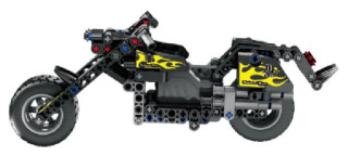 Stavebnica motorka na spätné natiahnutie 183 dielikov iM.Master