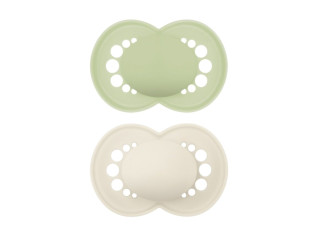 Cumlík Ortodonický Original 16 m+ ​​Zelený/Béžový MAM