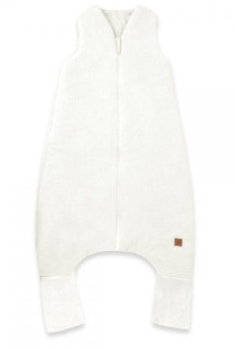 Mušelínový spací vak so zahŕňacími nohavičkami - smotanový Baby Nellys