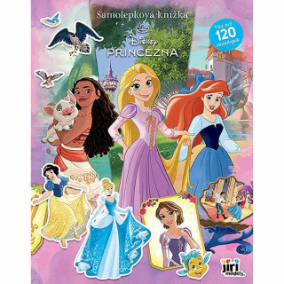Samolepková knižka Disney Princezné
