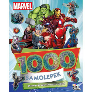 1000 samolepiek s aktivitami Marvel