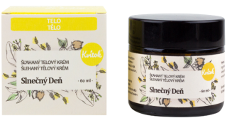 Slnečný deň Šľahaný telový krém 60 ml Kvitok