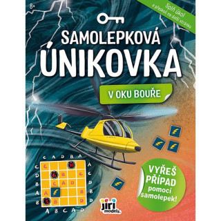 Samolepková únikovka V oku búrka
