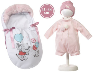 Obleček pre bábiku bábätko new born veľkosti 43-44 cm Llorens