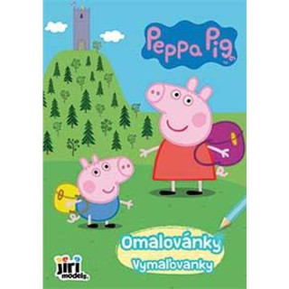 Omaľovánky A5+ Prasiatko Peppa - Výlet