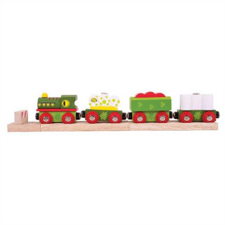 Dinosaurie vláčik + 3 koľaje Bigjigs Rail