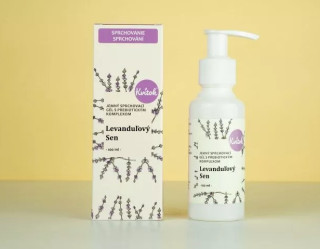 Jemný sprchový gél s prebiotickým komplexom Levanduľový sen 100 ml Kvitok