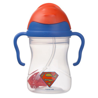 Hrnček so slamkou 240 ml Superman b.box