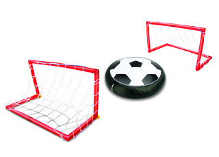 Futbal vzdušný set s bránkami 18x18 cm