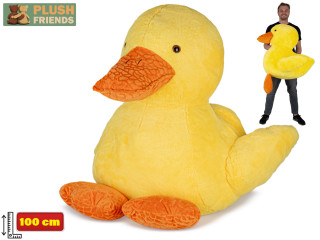 Kačica plyšová 100 cm sediaca 0 m+Plush Friends