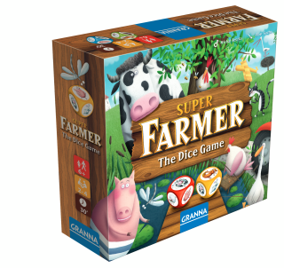 Superfarmár hra s kockami Granna