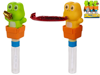 Bublifuk žaba s párty frkačkou 22,5 cm