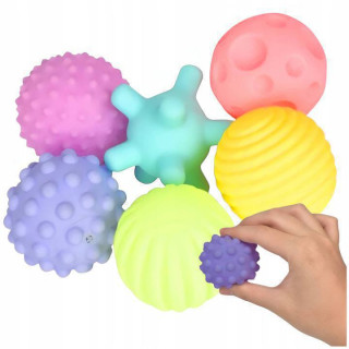 Senzorické loptičky 6 ks