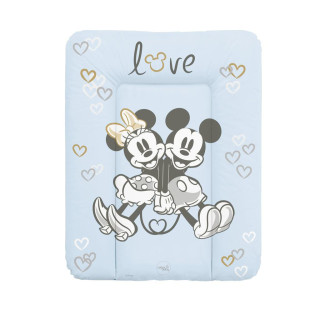 Podložka prebaľovacia mäkká na komodu 50x70 cm Disney Minnie & Mickey Blue