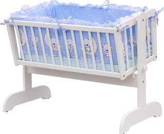 Kolíska s kompletnou výbavou Scarlett Toro - modrá