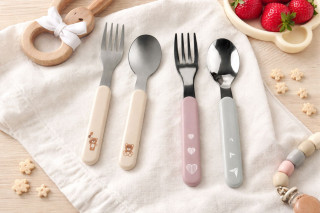 Lyžička a vidlička z nerez ocele