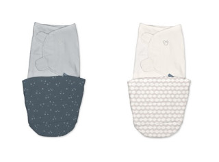 Zavinovačka bavlnená ulitka celoročná SwaddleMe™ 0 m+ Ingenuity