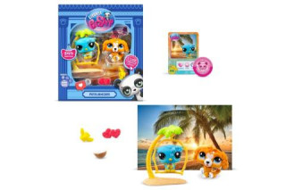 Littlest Pet Shop balenie 2 figúrok Petfluenceri mix