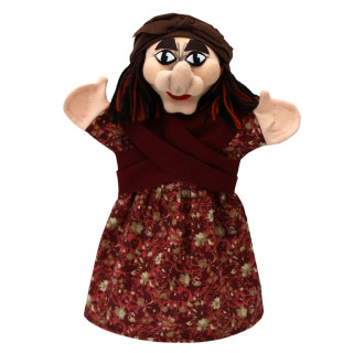 Ježibaba 28 cm, maňuška