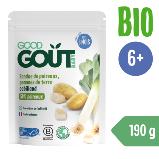 Good Gout BIO Pór so zemiačikom a treskou 190 g