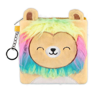 Squishmallows peňaženka - lev Leonard