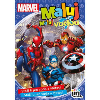 Maľuj vodou A5 Marvel