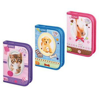 Plný peračník, 1 chlopňa, Pretty Pets Herlitz