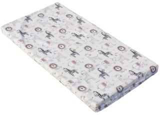 Matrac do postieľky Scarlett Zebra 120 x 60 x 5,2 cm - béžová