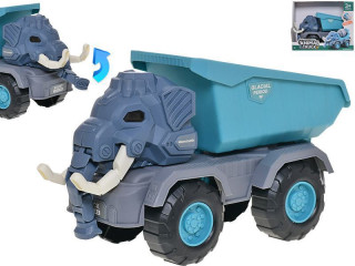 Auto stavebná sklápačka/mamut 26 cm pohyblivé časti