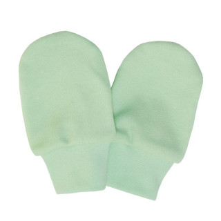 Rukavice bavlna jednofarebné zelená Esito