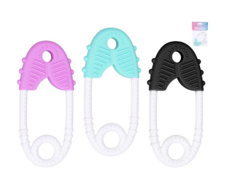 Hryzátko spínací špendlík silikónové