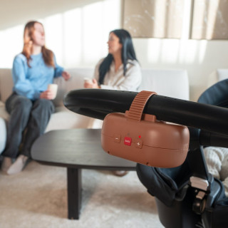 Hojdačka kočíka - hnedé Zazu ROBBY