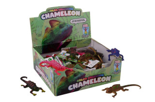 Chameleón meniaci farbu