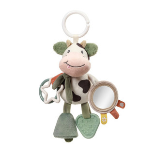 Závesná senzorická hračka na kočík a postieľku pre bábätká 0 m+ Cow Bingo BabyOno