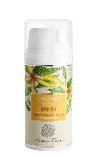 Opaľovacie mlieko SPF 15: 100 ml